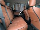 تويوتا برادو Toyota Prado 2018 diesel white LHD 7 seats automatic gear