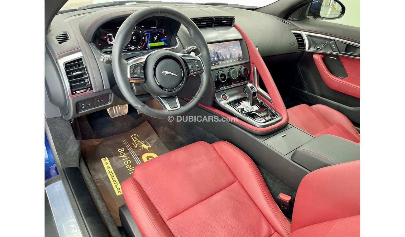 جاكوار F Type 2021 Jaguar F-Type R Dynamic, Full Jaguar History, Jaguar Warranty/Service Contract 2025, GCC