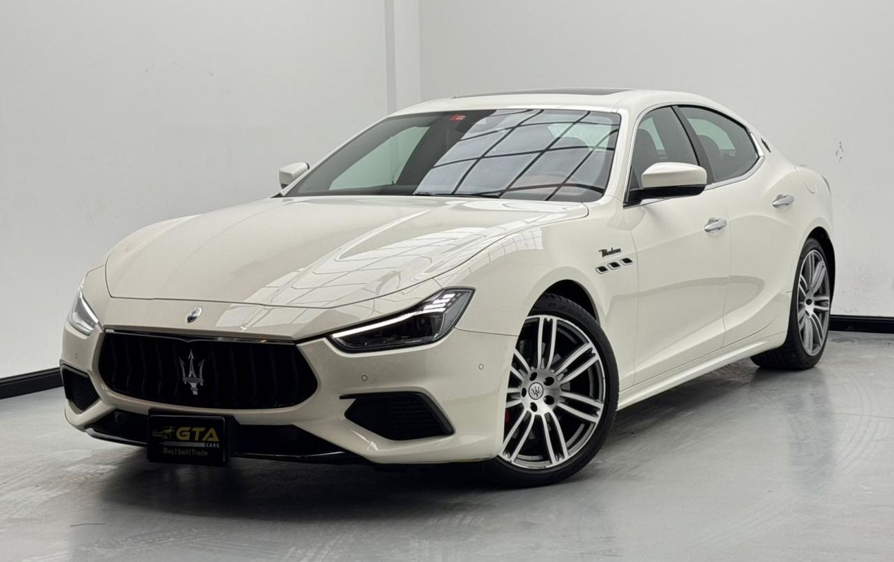 Maserati Ghibli Modena 3.0L 2022 Maserati Ghibli Modena, Maserati Service History, 1 Year Warranty, GCC
