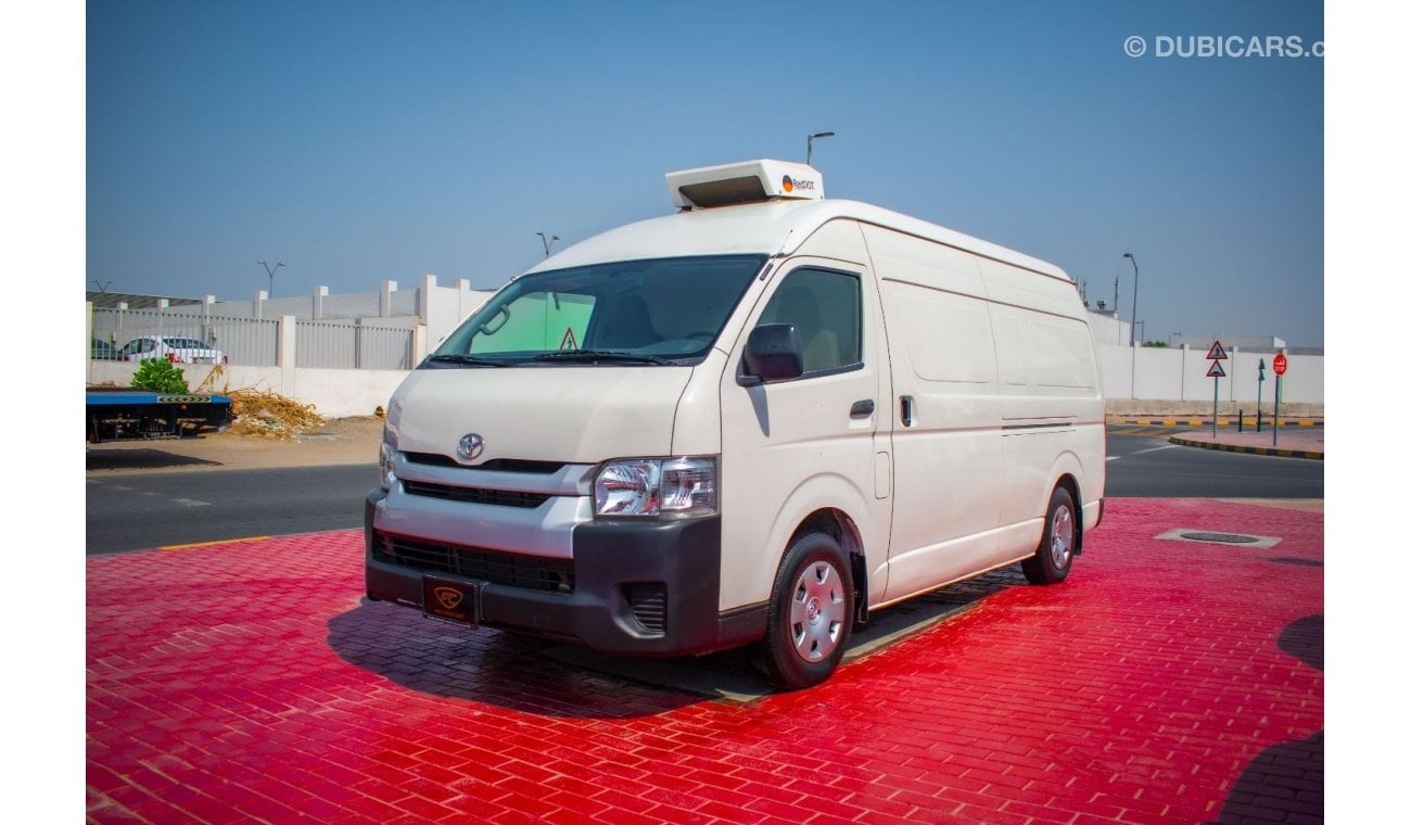 تويوتا هاياس 2016 | TOYOTA HIACE 2.7L | 3-STR CHILLER PANEL VAN | HIGH-ROOF | 5-DOORS | GCC | VERY WELL-MAINTAINE