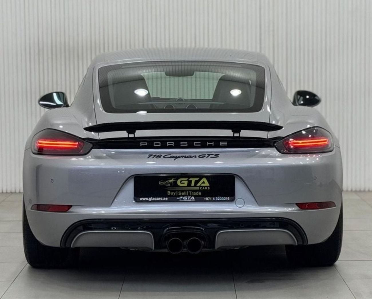 Porsche 718 Cayman 2018 Porsche 718 Cayman GTS, Full Porsche Service History, Excellent Condition, GCC