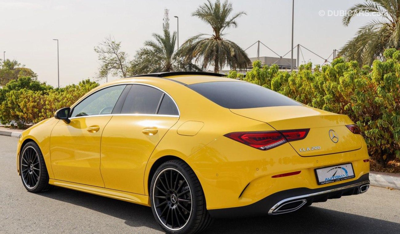 Mercedes-Benz CLA 200 AMG 2020, GCC, 0km w/ 2 Years Unlimited Mileage Warranty + 3 Years Free Servic @EMC