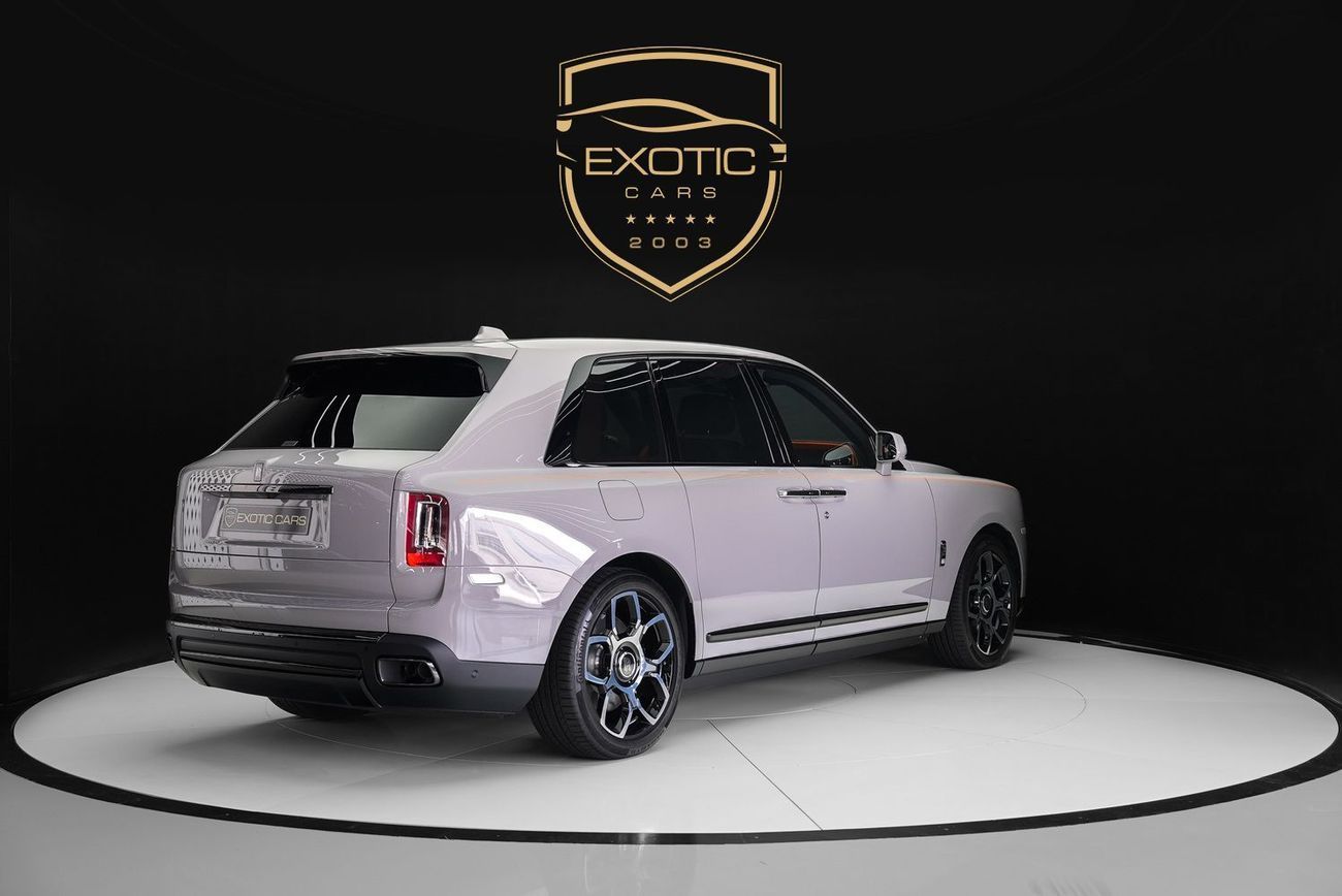 رولز رويس كولينان Rolls Royce Cullinan Black Badge