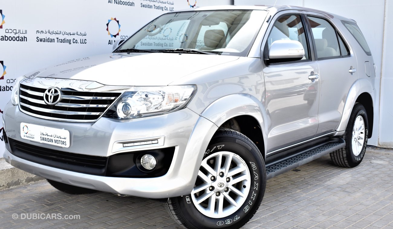 تويوتا فورتونر 2.7L EXR 2015 GCC SPECS WITH DEALER WARRANTY