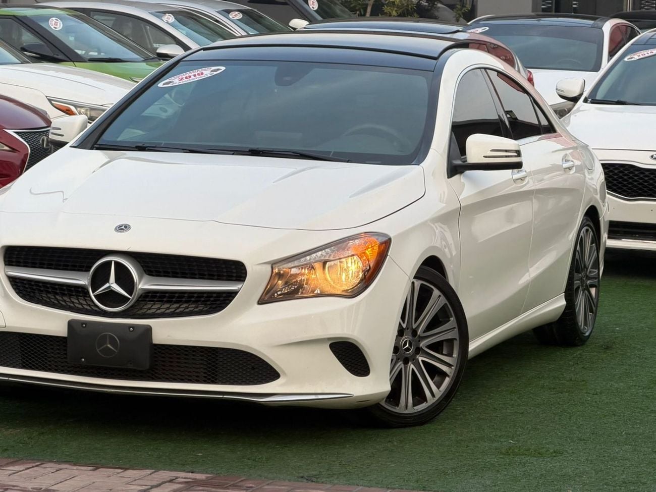 مرسيدس بنز CLA 250 وارد بدون حوادث فل بانوراما