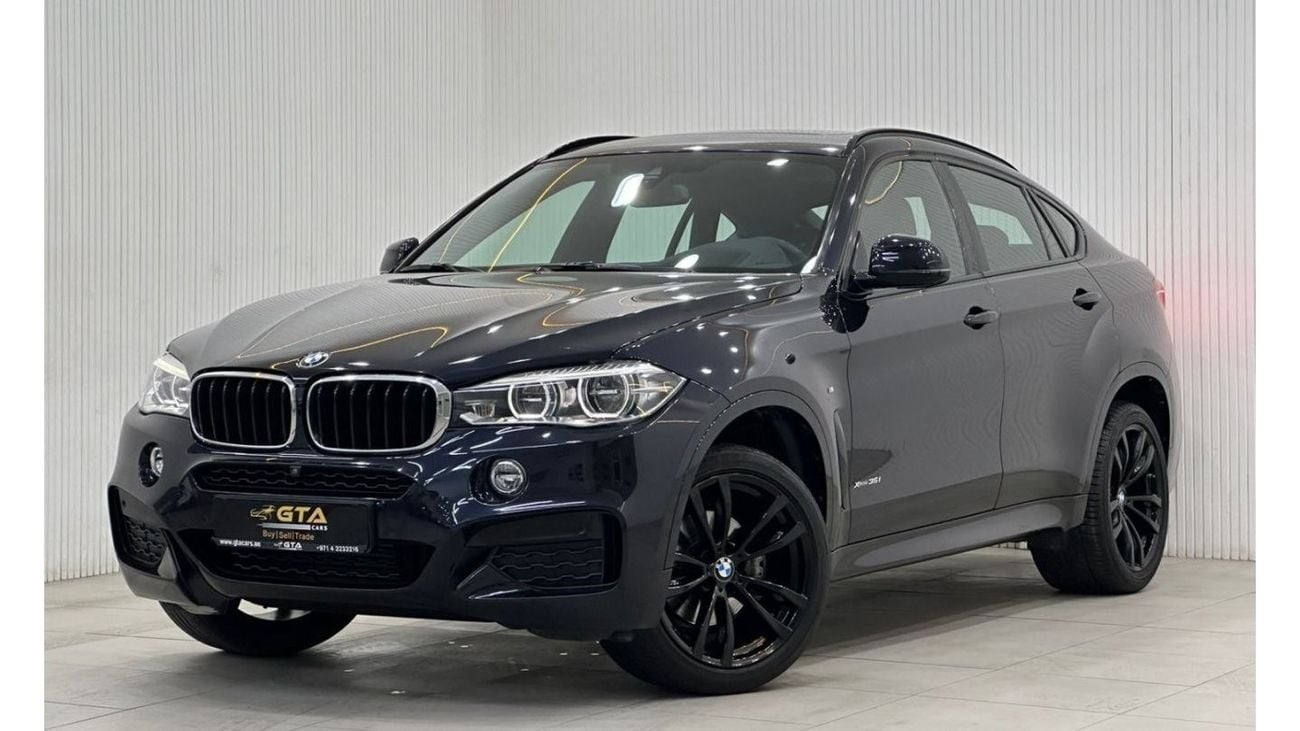 BMW X6 35i M Sport 2018 BMW X6 xDrive35i M-Sport, 2027 BMW Service Contract, Warranty, Low Kms, GCC