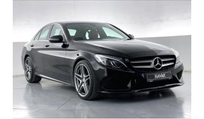 مرسيدس بنز C200 AMG Package | سنة ضمان مجانية | نسبة التمويل 1.99% | خالية من أضرار الفيضانات