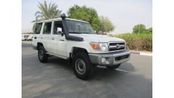 Toyota Land Cruiser 76 hard top model 2014 diesel 6 cylinder 4200 cc