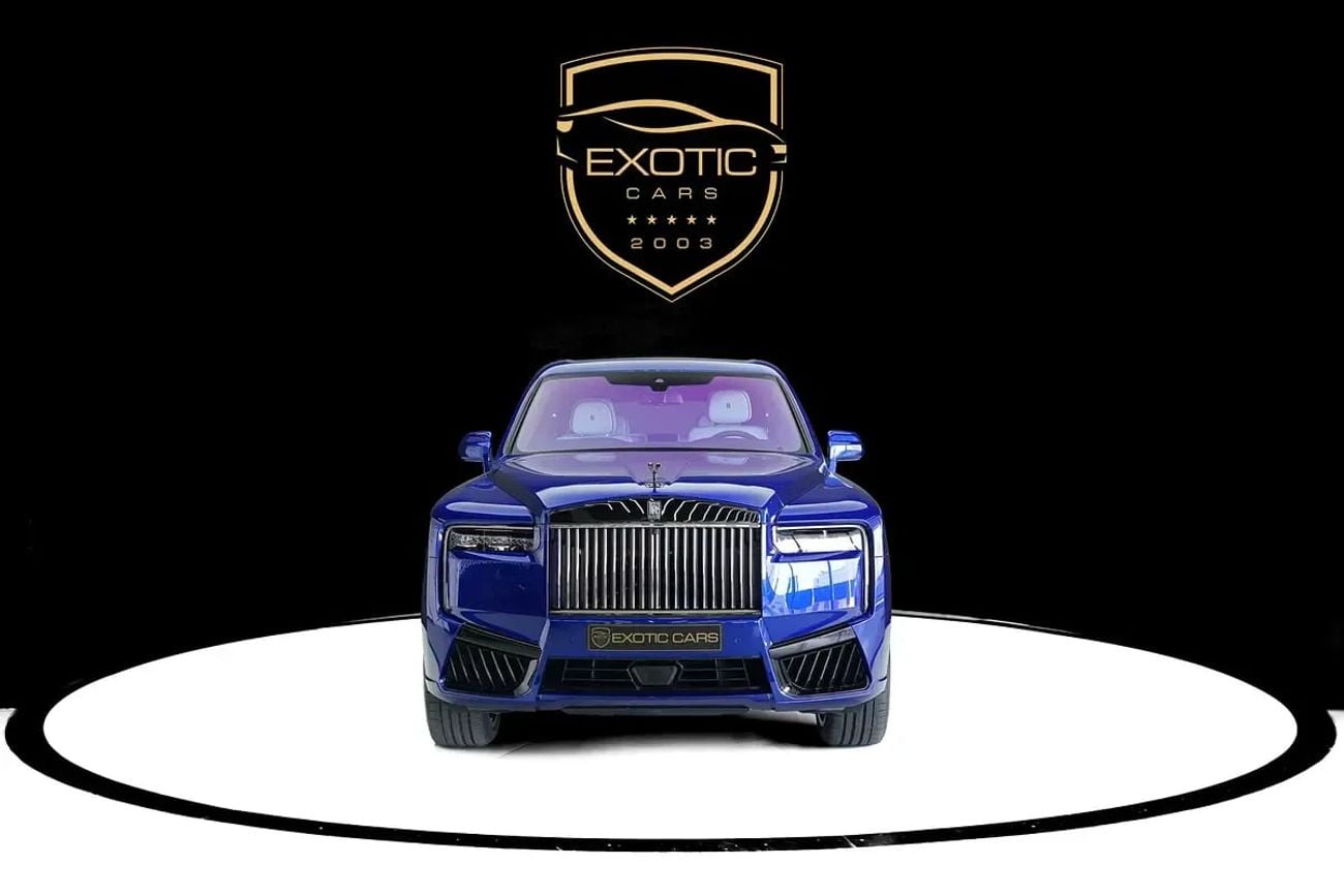 Rolls Royce Cullinan BLACK BADGE