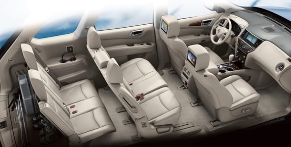 Nissan Quest interior - Seats