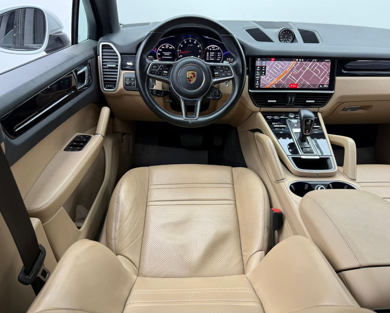بورش كايان Base Coupe 2020 Porsche Cayenne Coupe, Warranty, Full Service History, Sport Chrono Package, GCC