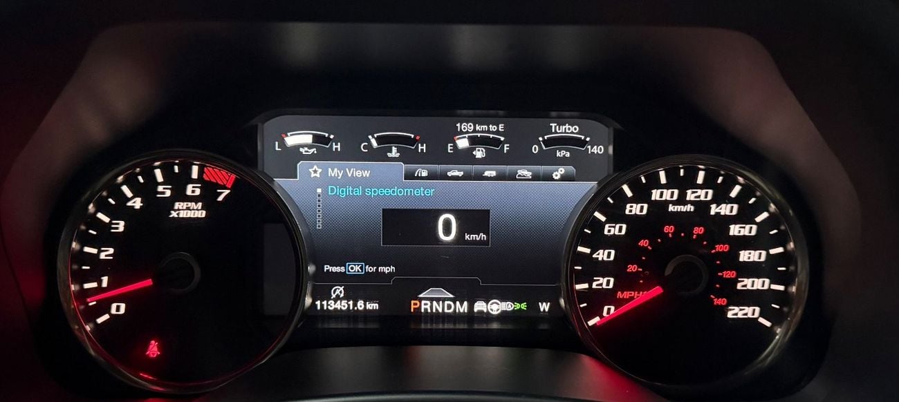 فورد إف-150 رابتور GCC .. FSH .. Warranty .. Original paint .. V6 .. Top Range