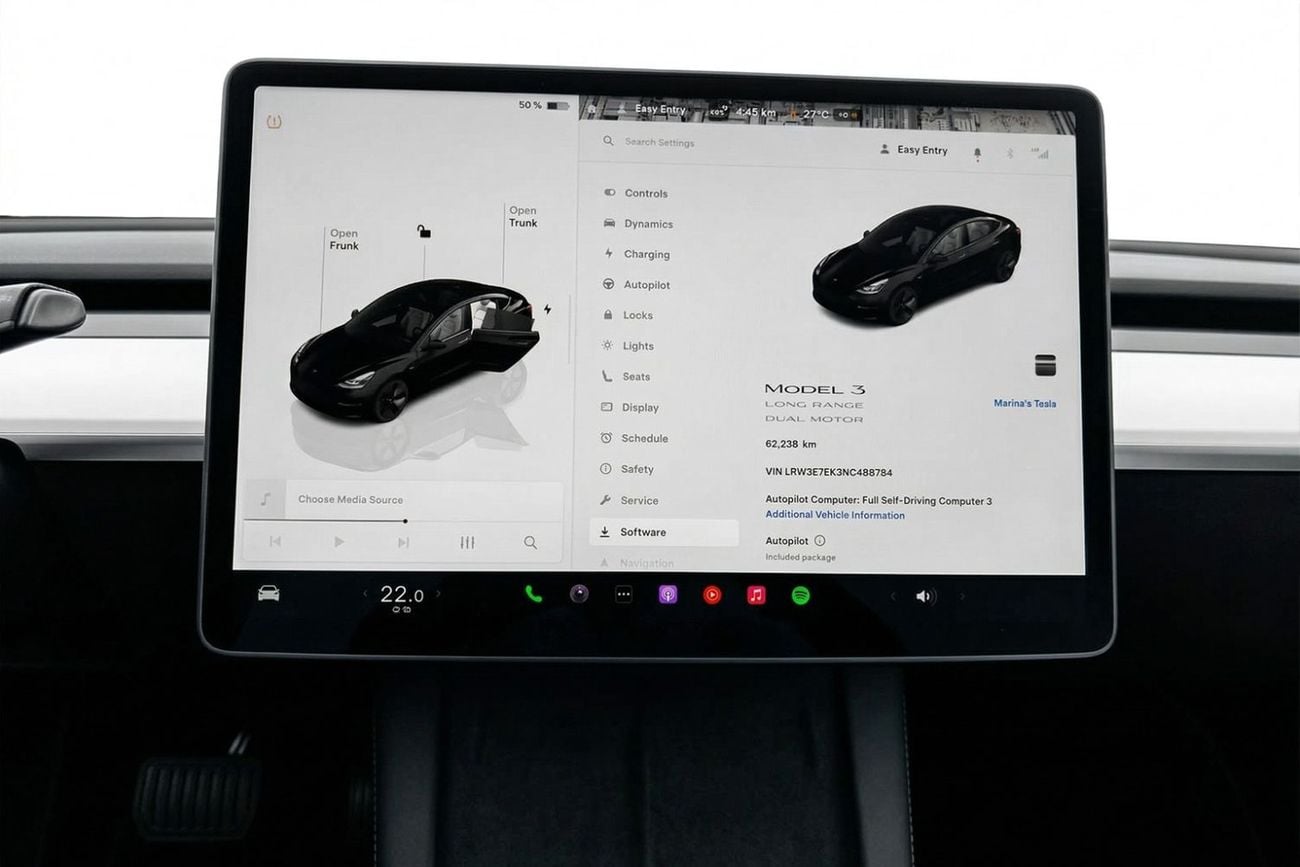 Tesla Model 3 Long Range (AWD) AED 1,469/ Monthly l 0% Downpayment l Tesla Model 3 2022 Long Range