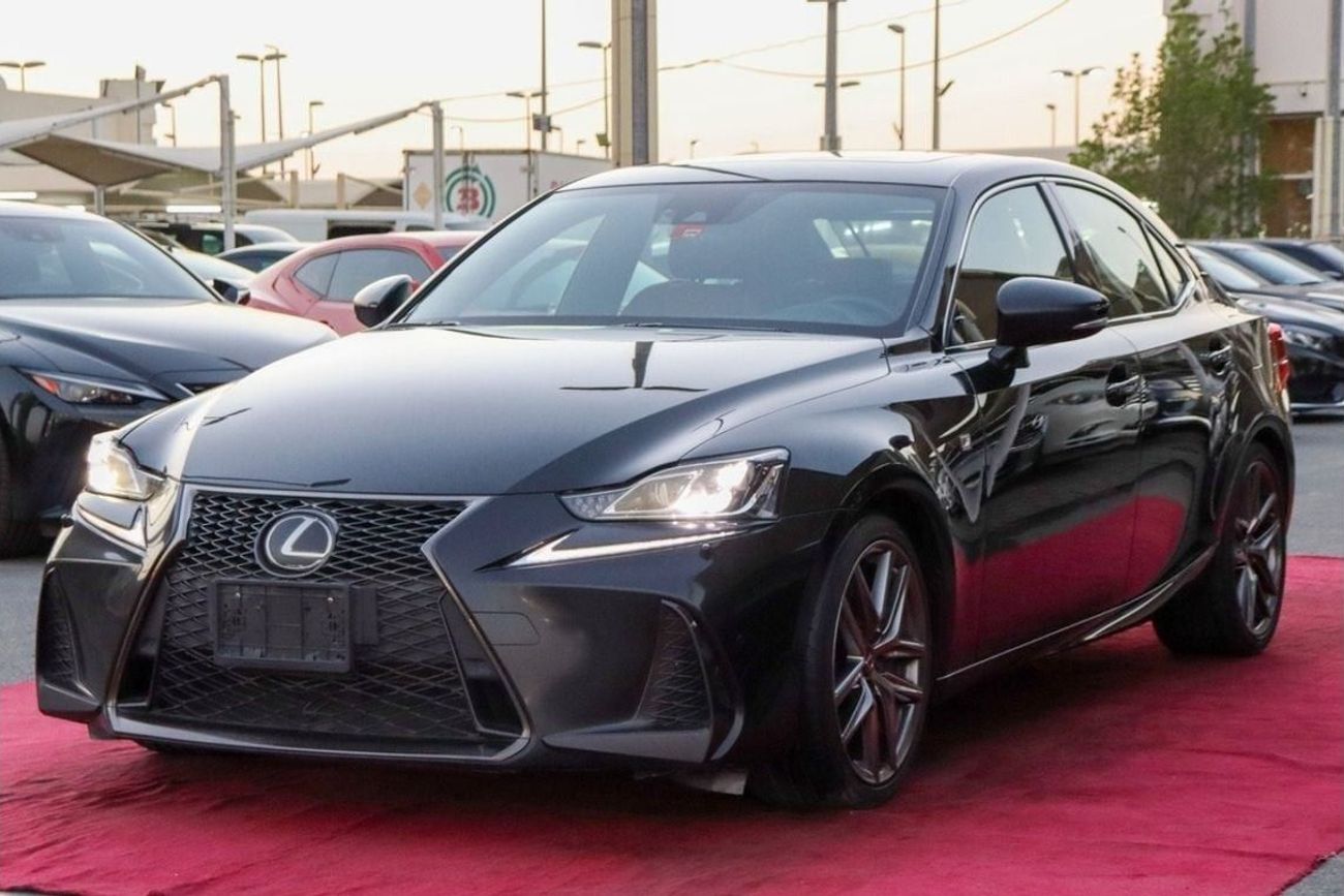 لكزس IS 350 F Sport Premier 3.5L Lexus Is350 F-Sport Platinum/ 2019 / GCC / V6 / Full Service History