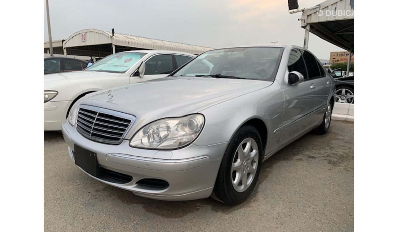 مرسيدس بنز S 350 وارد اليابان بطاقة جمركية  S350 2005   62000 KM