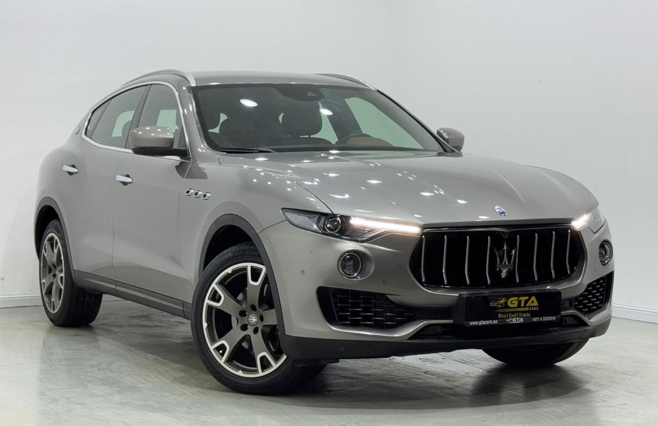 Maserati Levante Std 3.0L (350 HP) 2017 Maserati Levante, Warranty, Full Service History, Full Options, Low Kms, GCC