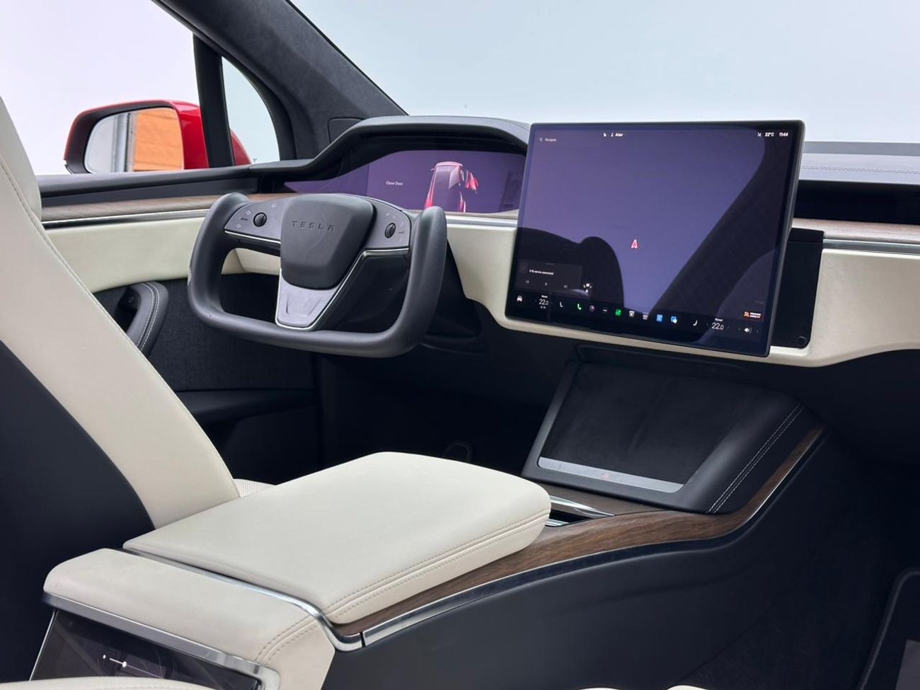 تسلا موديل اكس 2022 Tesla Model X Long Range, 1 Year Warranty Unlimited Km, Full Service History