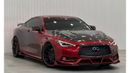 Infiniti Q60 2018 Infiniti Q60 S Red Sport Special Edition, Warranty, Full Infiniti Service History, GCC
