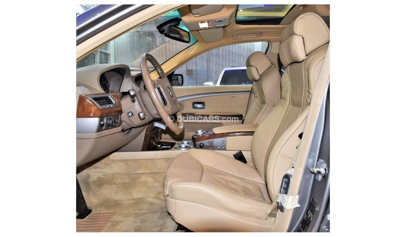 بي أم دبليو 735 VERY LOW MILEAGE! 61,000KM BMW 735Li 2003 Model!! in Grey Color! GCC Specs