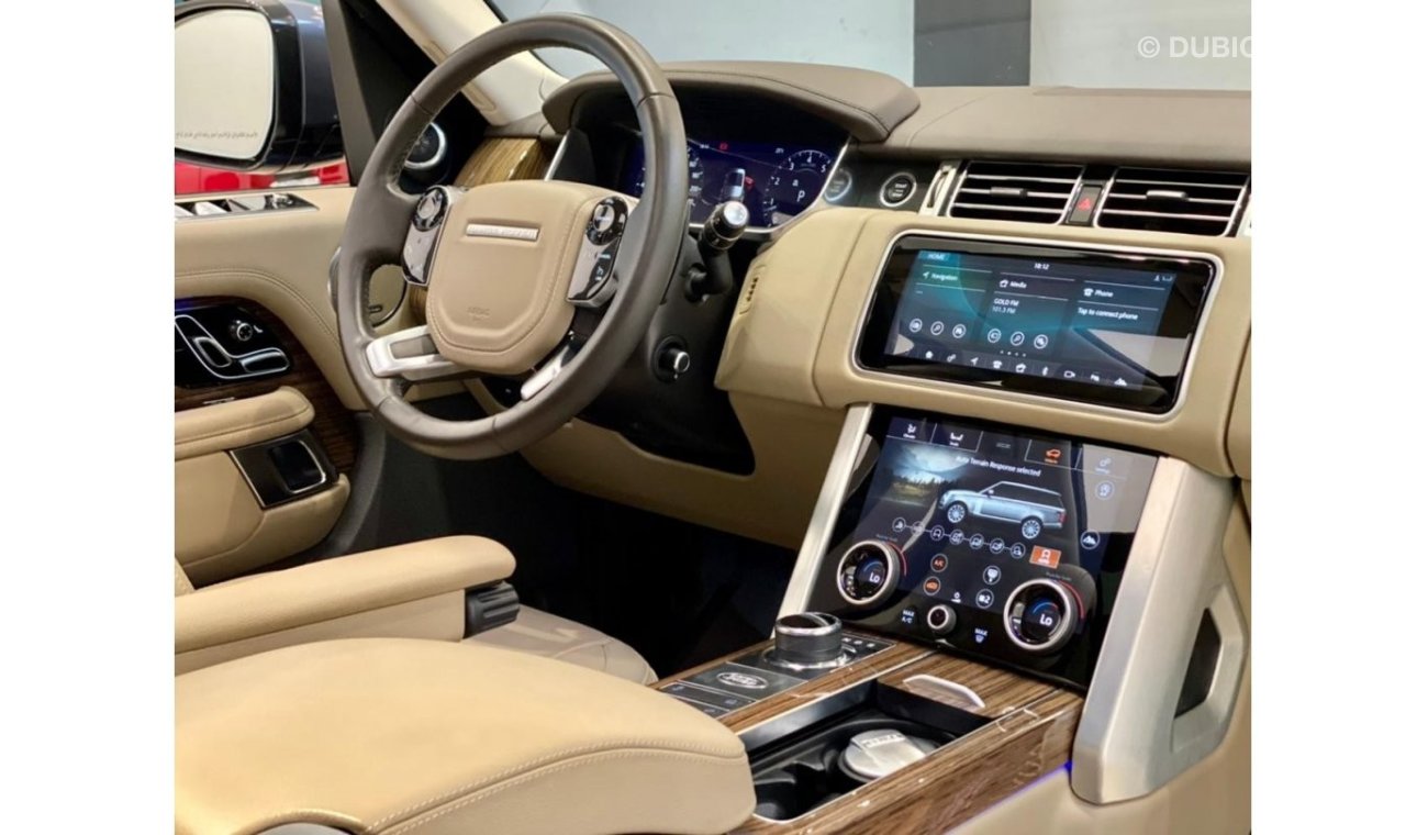 لاند روفر رانج روفر إتش أس إي 2019 Range Rover HSE V6, Range Rover Warranty-Service Contract-Service History, GCC