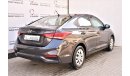 Hyundai Accent AED 938 PM | 1.6L GL GCC WARRANTY