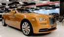 رولز رويس داون ROLLS ROYCE DAWN  VIP DROPHEAD COUPE  -2017-8500 KM-GCC SPECS -SHOWROOM CONDITION