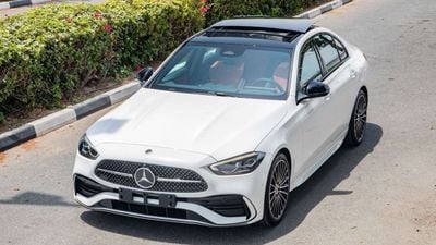 مرسيدس بنز C 200 AMG Night Package | 2026 | 5 Years Warranty | GCC Specs  For Local Registration +10%