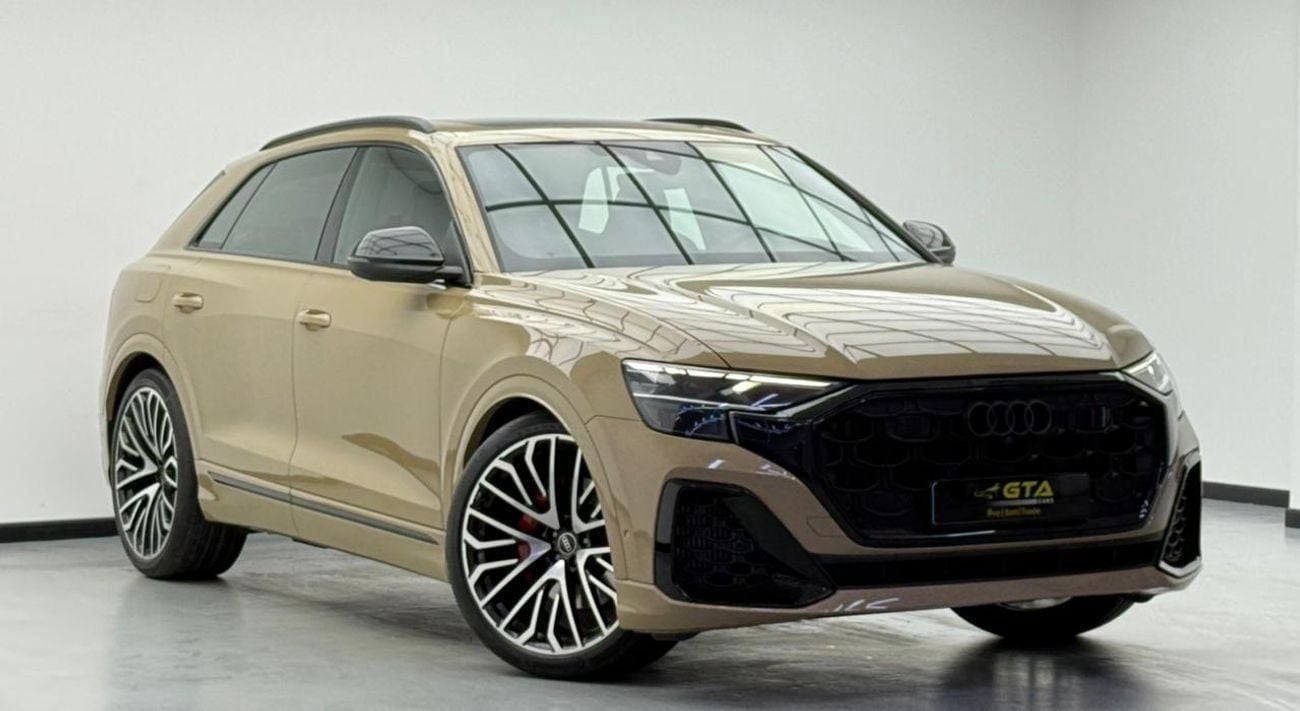 Audi Q8 2025 Audi Q8 55 TFSI Quattro S-Line, 2028 Audi Warranty, 2030 Audi Service Pack, Low Km, GCC