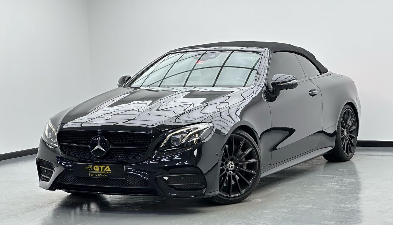 Mercedes-Benz E300 AMG Cabriolet 2018 Mercedes Benz E300 AMG Cabriolet, Warranty, Full Service History, Excellent Condi