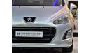 بيجو 308 EXECELLENT DEAL for this Peugeot 308 TURBO Sportium 2014 Model!! in Silver Color! GCC Specs
