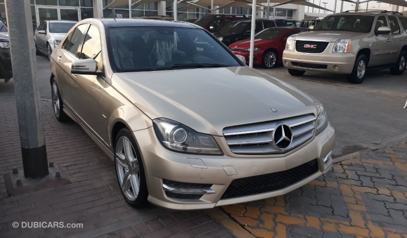 Mercedes-Benz C 350 2012 Gulf specs Full options clean car  panorama roof DVD camera