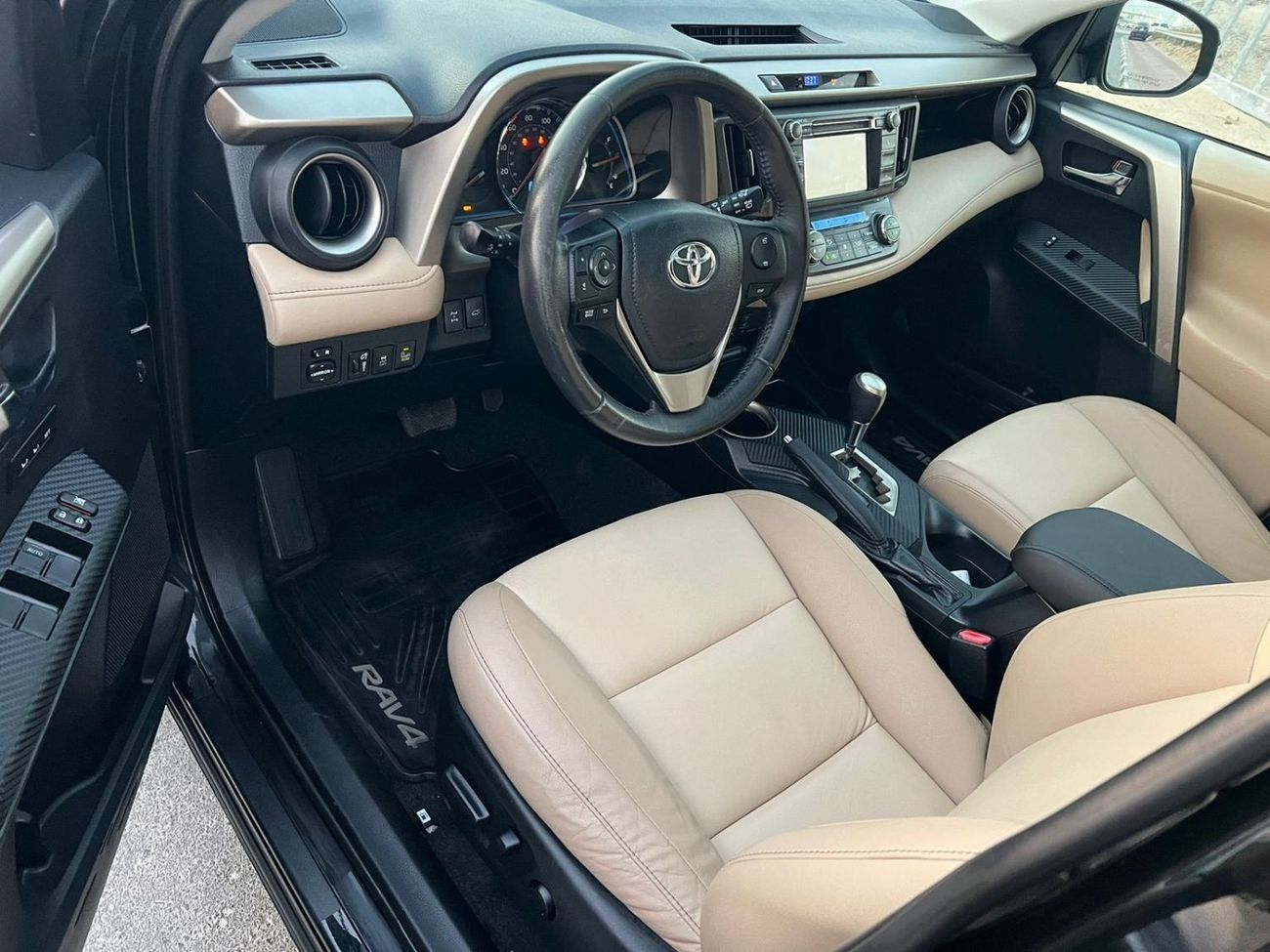 تويوتا راف ٤ 2013 Toyota RAV4, Limited 2.5L + V4 + 4wheel Drive 4X4  - Sunroof + Leather & Electric Seats + Push 