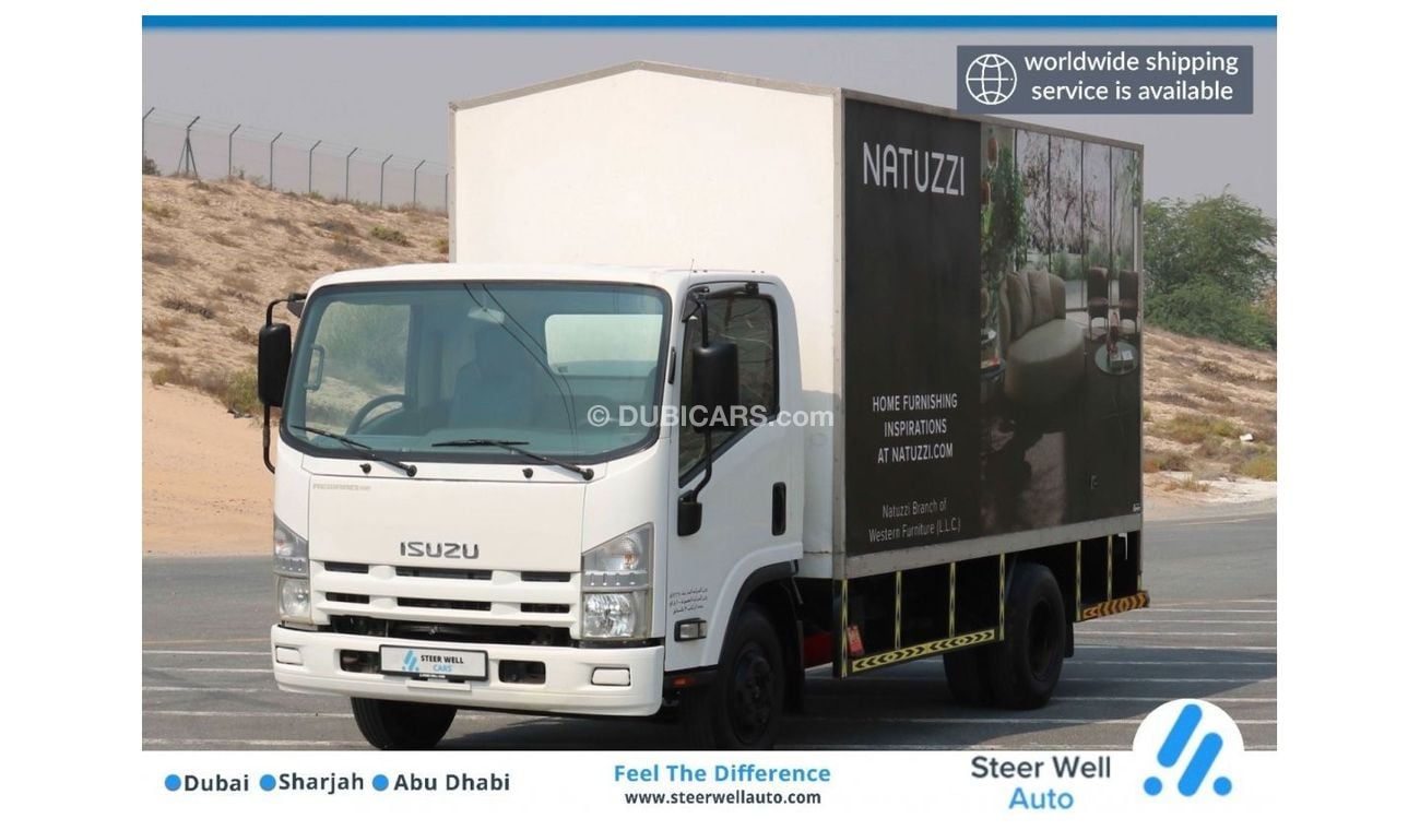 Isuzu Reward 2012 | REWARD NP DRY BOX MULTIPURPOSE CANTER WITH GCC SPECS AND EXCELLENT CONDITION - EXCLUSIVE VAT