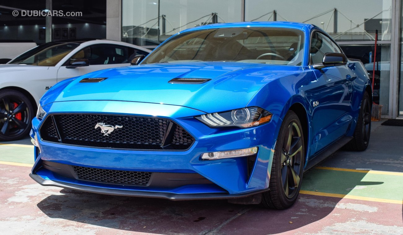 فورد موستانج 2019 GT Premium, 5.0 V8 GCC, 0km w/ 3Years or 100K km Warranty and 60K km Service at Al Tayer Motors