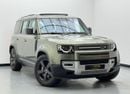 لاند روفر ديفندر 110 HSE P400 3.0L 2022 Land Rover Defender P400 HSE 110, Land Rover Service History, 1 Year Warranty