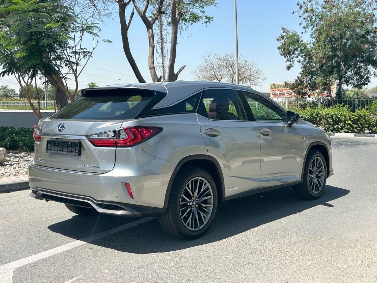 Lexus RX450h F Sport 3.5L Hybrid 2017 GCC AL FUTTAIM LOW MILEAGE SINGLE OWNER IN MINT CONDITION