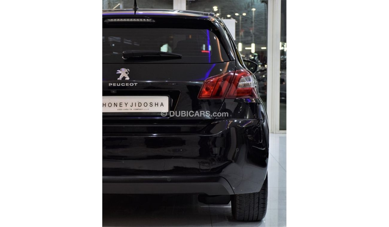 Peugeot 308 EXCELLENT DEAL for our Peugeot 308 TURBO 2015 Model!! in Black Color! GCC Specs