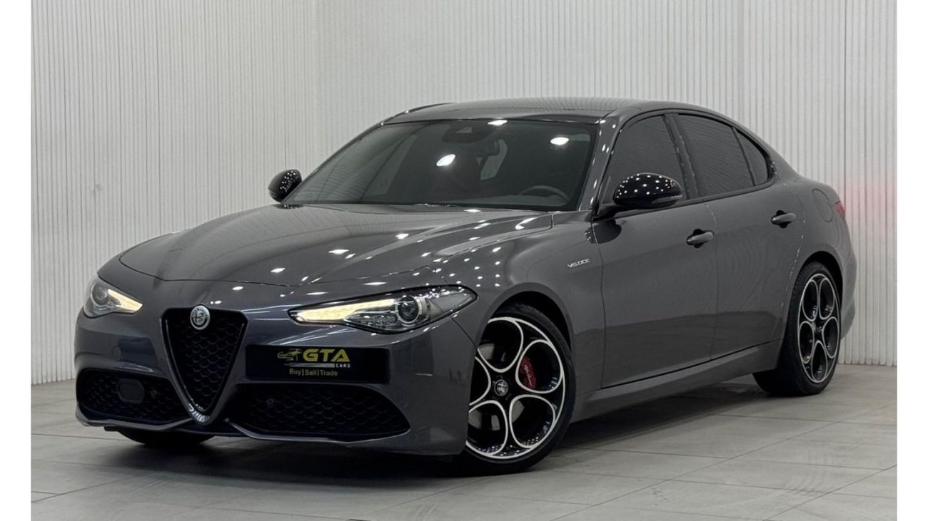 Alfa Romeo Giulia 2023 Alfa Romeo Giulia Veloce, 2027 Agency Warranty + Service Package, Full Service History, GCC