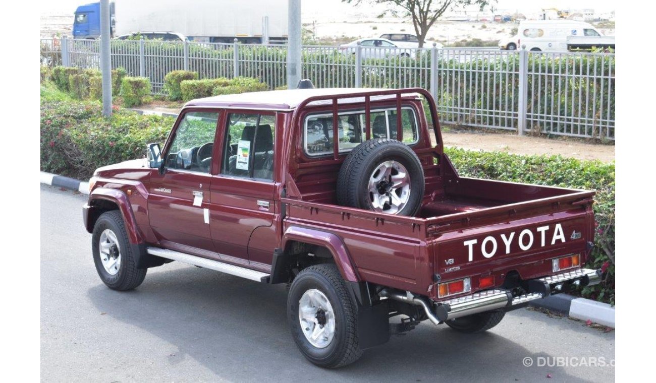 Toyota Land Cruiser Pick Up 79 DOUBLE CAB SPL LX V8 4.5L TURBO DIESEL 5 SEAT 4WD MANUAL TRANSMISSION