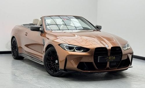 BMW M4 Competition 3.0L 2022 BMW M4 Competition, BMW Warranty+Service Contract+Full Service History, Full P