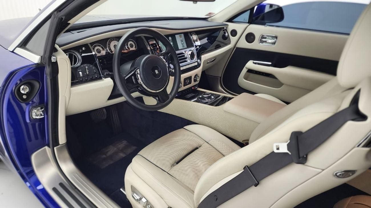رولز رويس واريث Roll royce Wraith 2014 Full service in dubai dealer