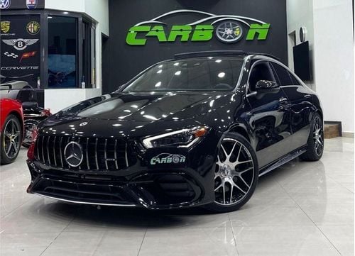 مرسيدس بنز CLA 45 AMG MERCEDES CLA 45 AMG 2021 IN PERFECT CONDITION DRIVEN 26K KM FOR 159K ONLY