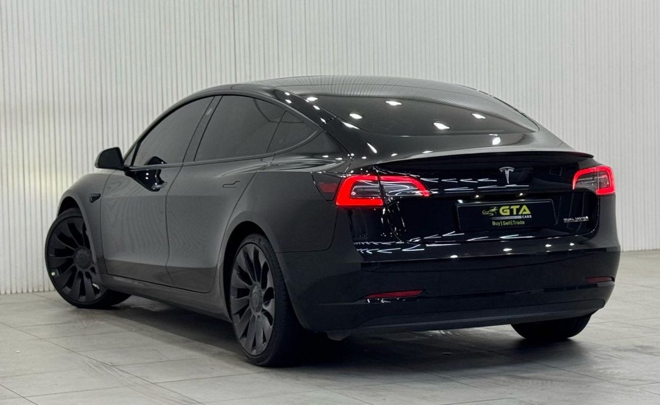 تسلا موديل 3 2021 Tesla Model 3 Performance , Agency Battery Warranty 6/29 or 192k, Full Service History, GCC