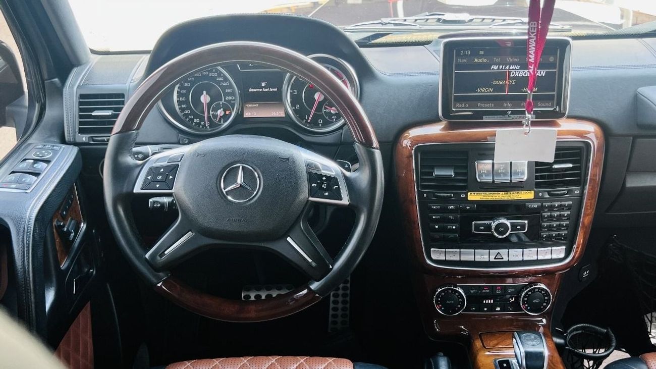 مرسيدس بنز G 63 AMG FULL SERVICE HISTORY | MERCEDES G 63 AMG 2013 | GCC | ORIGINAL PAINT | NO ACCIDENTS