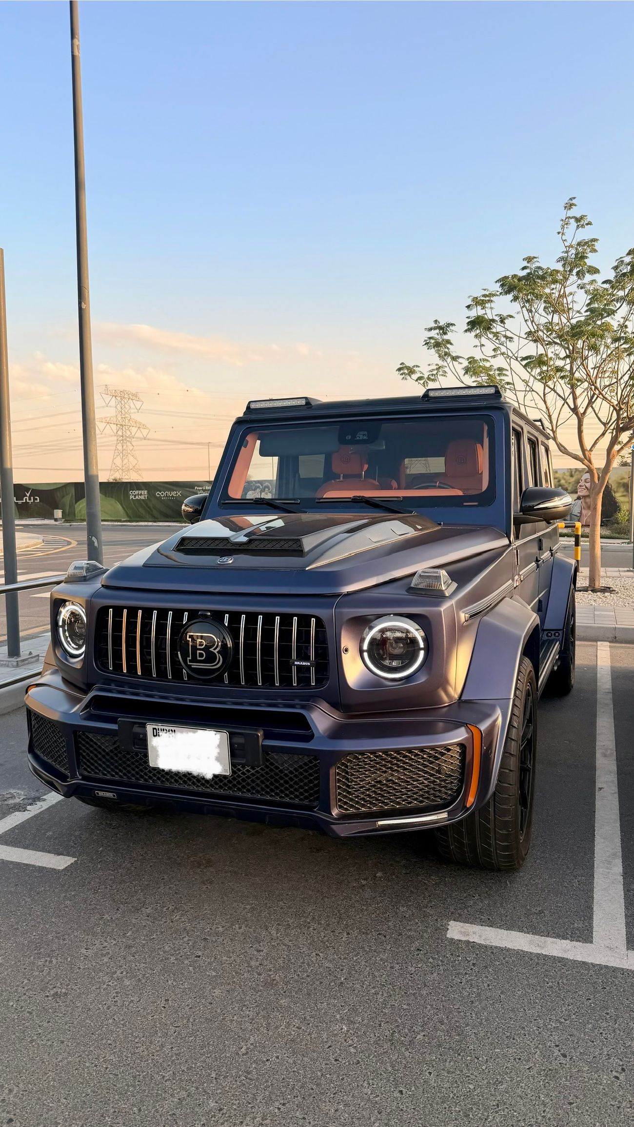 مرسيدس بنز G 550 G-class upgrade to brabus 2022 internal external