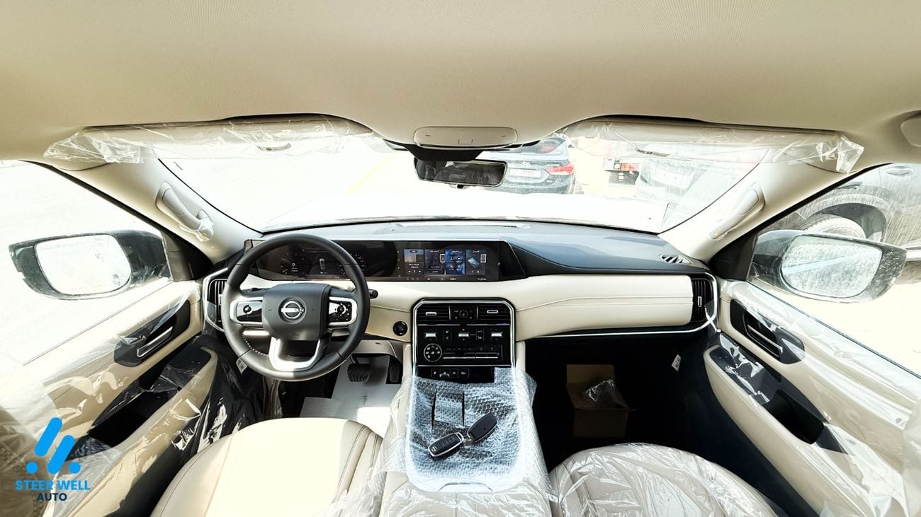 Nissan Patrol 2026 LE T2 | 3.5L V6 Petrol | AWD | 9-Speed Automatic | 8 Seats | Full Safety