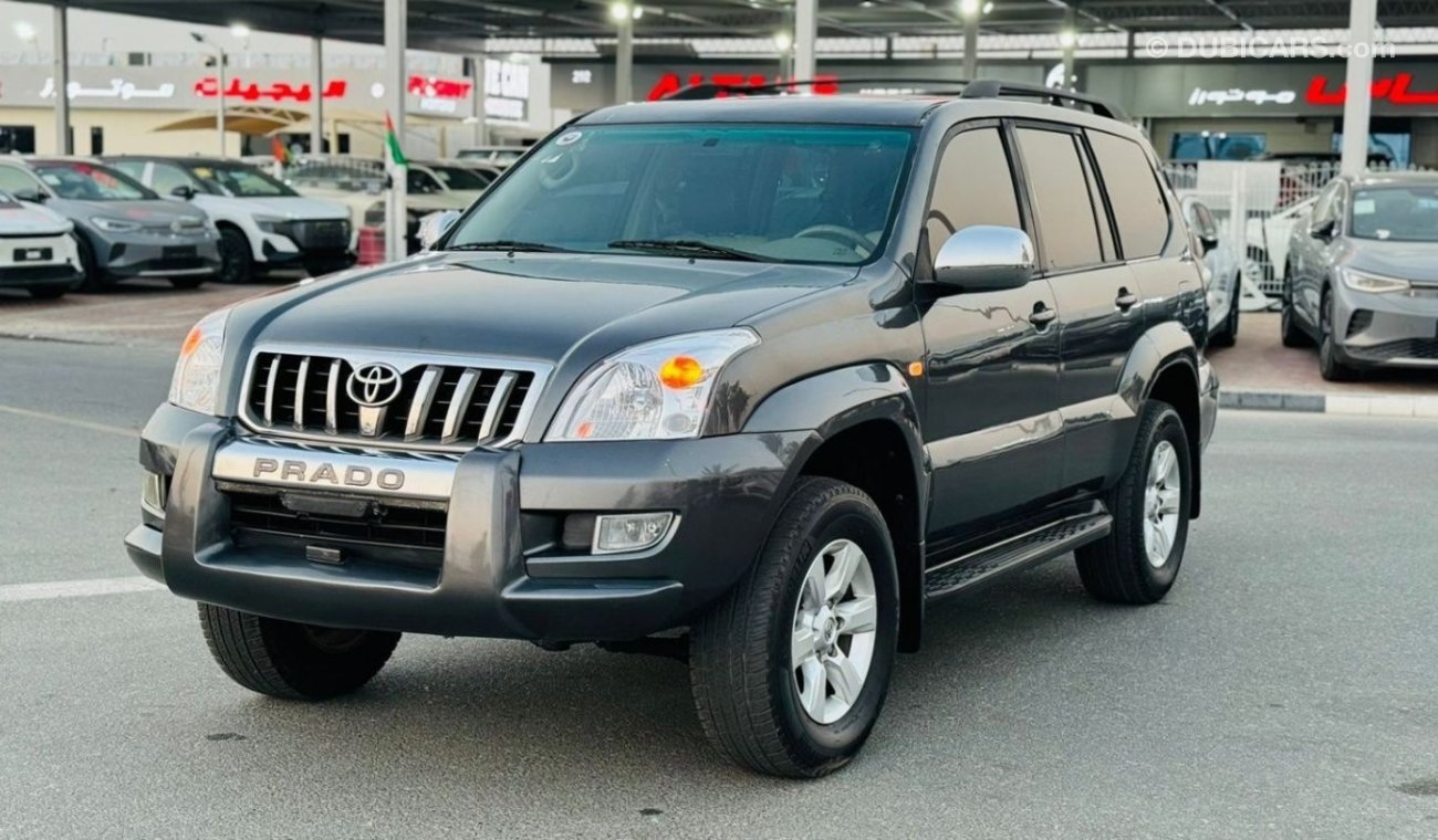 Toyota Prado PREMIUM TWO TONE LEATHER SEATS | 2007 | LHD | ROOF TOP LCD DISPLAY PANEL