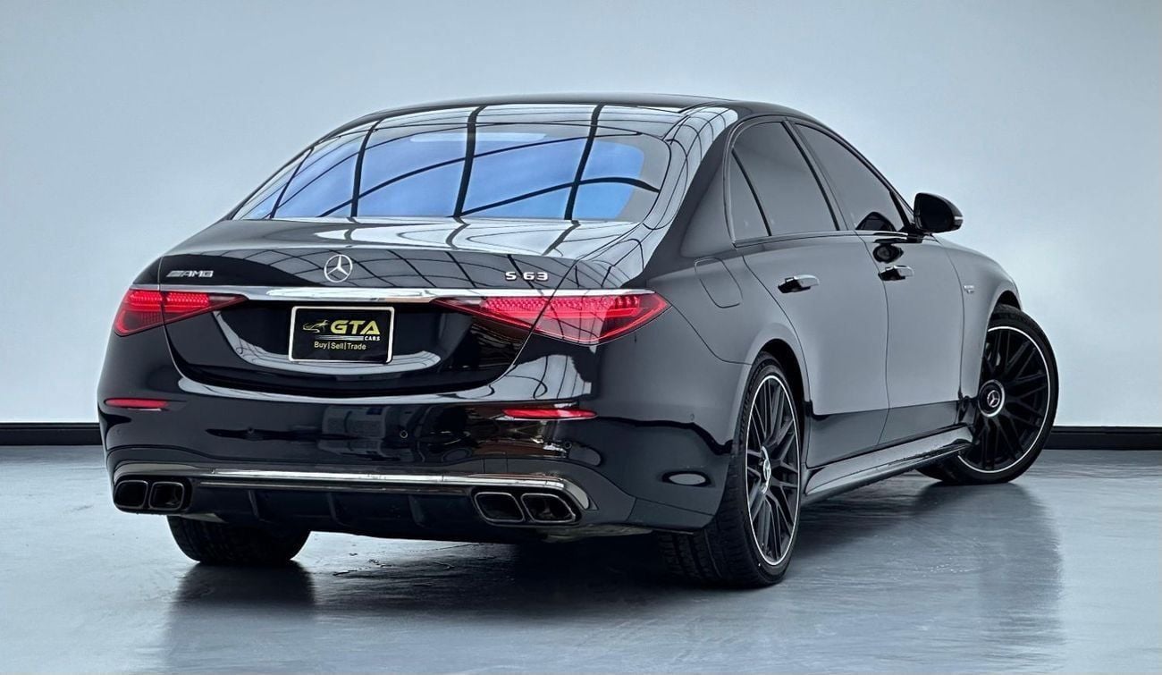 Mercedes-Benz S 63 AMG 2024 Mercedes S63 E Performance, 2026 Mercedes Warranty, 2 Years Mercedes Service Contract, FSH
