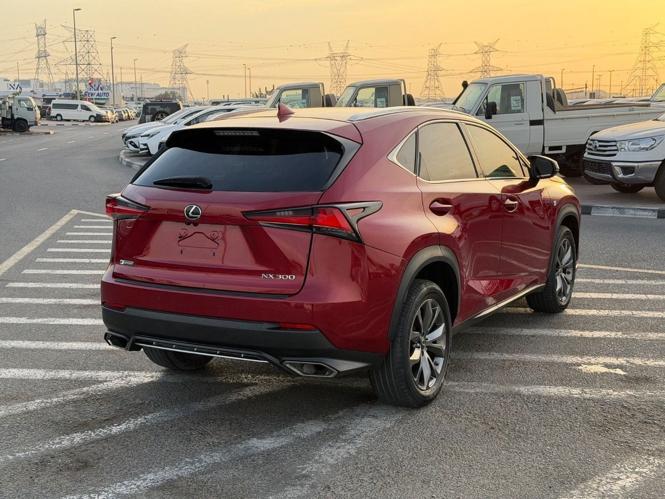 Lexus NX300 F Sport 2.0L 2018 LEXUS NX300 F-SPORT FULL OPTIONS IMPORTED FROM USA