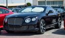 Bentley Continental GT gcc, zero down payment, first payment after 3 months, free insurance and free registration